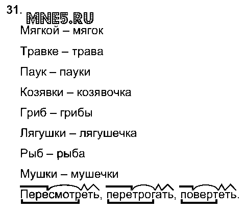 ГДЗ Русский язык 3 класс - 31