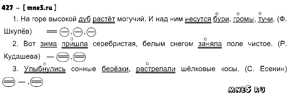 ГДЗ Русский язык 3 класс - 427