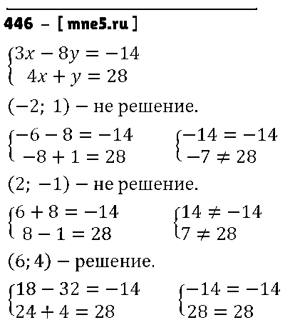 ГДЗ Алгебра 9 класс - 446