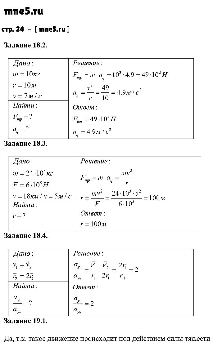 ГДЗ Физика 9 класс - стр. 24