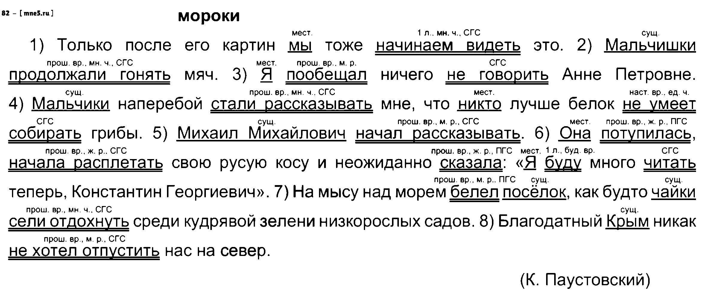 ГДЗ Русский язык 8 класс - 82