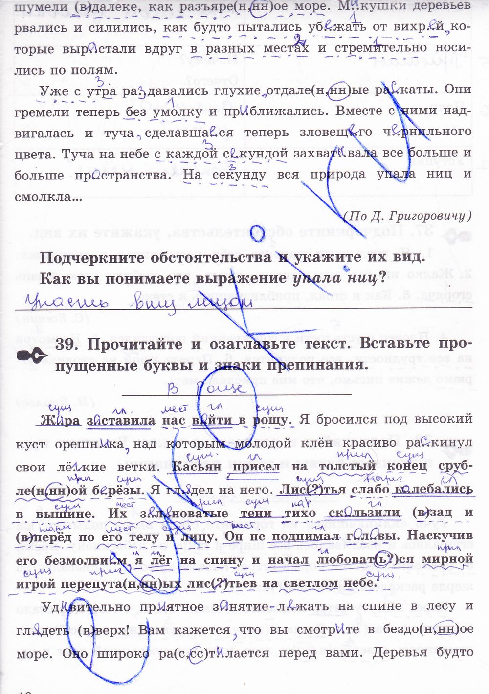 ГДЗ Русский язык 8 класс - стр. 40