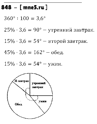 ГДЗ Математика 5 класс - 848