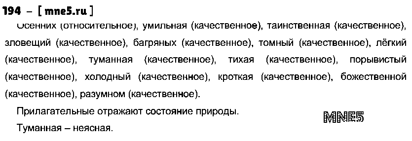 ГДЗ Русский язык 10 класс - 194