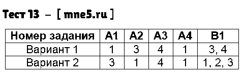 ГДЗ Русский язык 8 класс - Тест 13