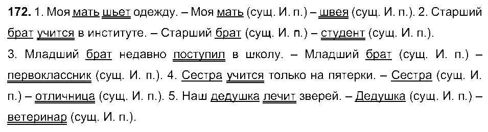 ГДЗ Русский язык 5 класс - 172