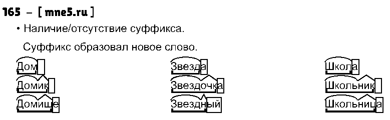 ГДЗ Русский язык 3 класс - 165