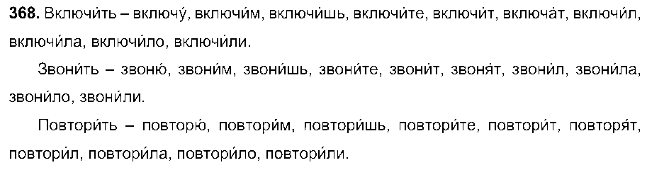 ГДЗ Русский язык 6 класс - 368