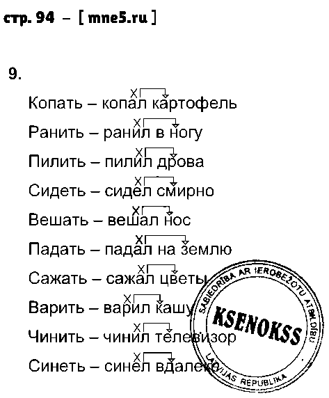 ГДЗ Русский язык 4 класс - стр. 94