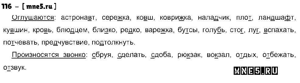 ГДЗ Русский язык 10 класс - 116