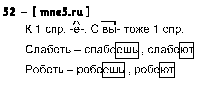 ГДЗ Русский язык 4 класс - 52