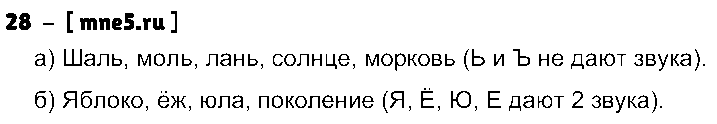 ГДЗ Русский язык 5 класс - 28