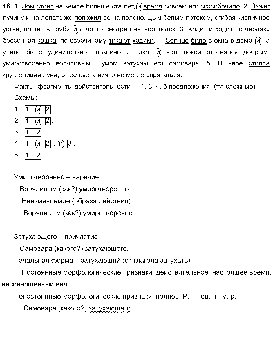 ГДЗ Русский язык 8 класс - 16