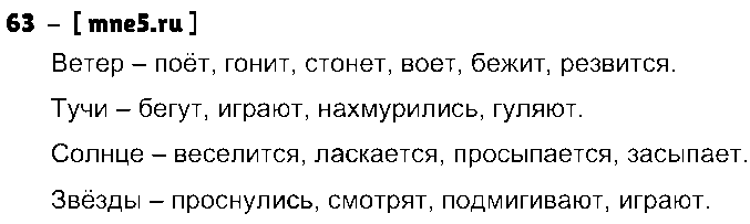 ГДЗ Русский язык 4 класс - 63