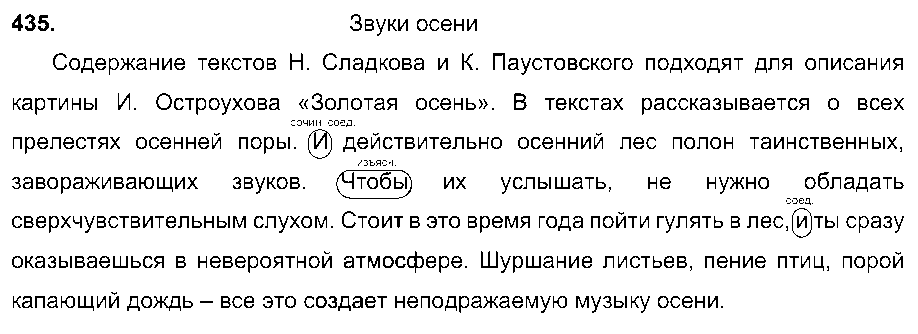 ГДЗ Русский язык 7 класс - 435