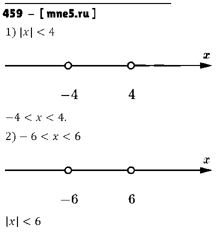 ГДЗ Алгебра 7 класс - 459