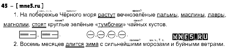 ГДЗ Русский язык 4 класс - 45