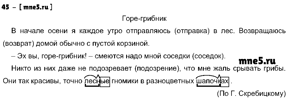 ГДЗ Русский язык 4 класс - 45