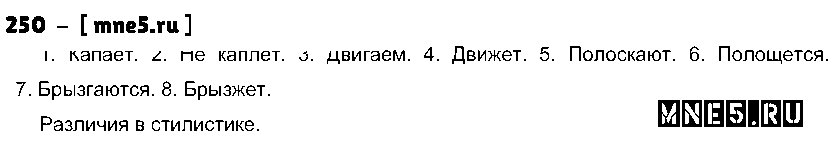ГДЗ Русский язык 10 класс - 250