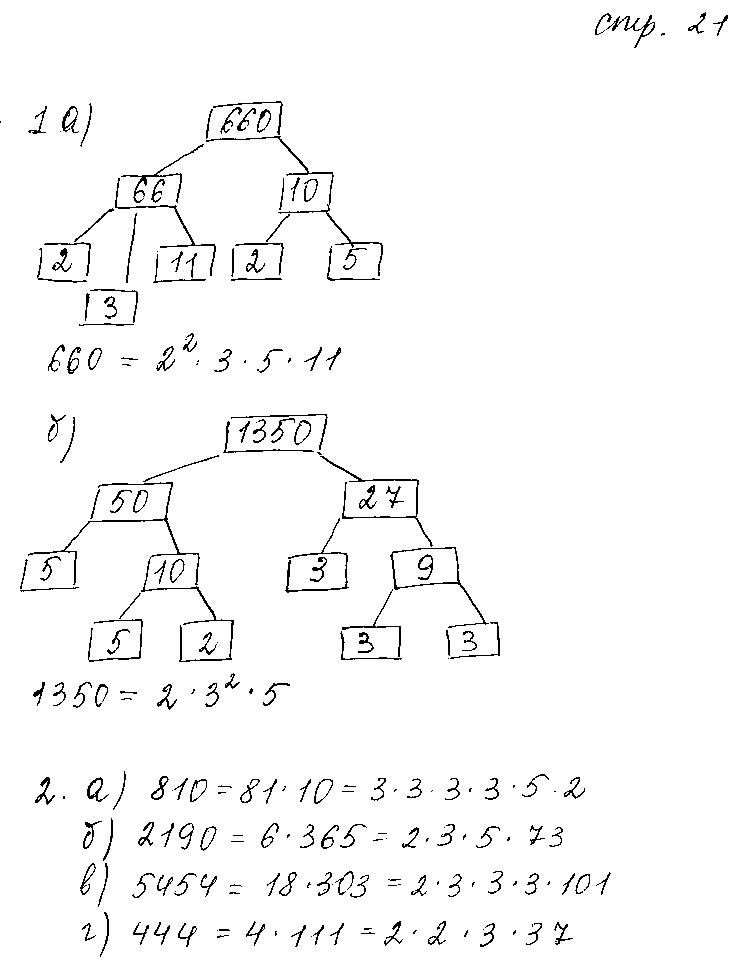 ГДЗ Математика 6 класс - стр. 21