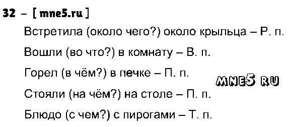 ГДЗ Русский язык 3 класс - 32