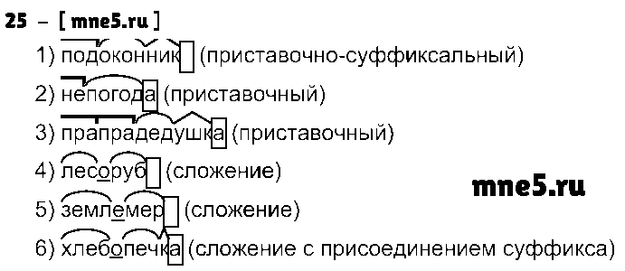 ГДЗ Русский язык 8 класс - 25
