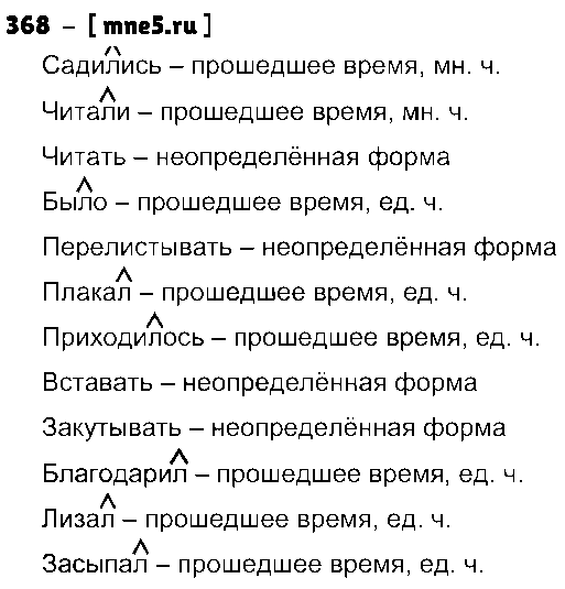 ГДЗ Русский язык 3 класс - 368