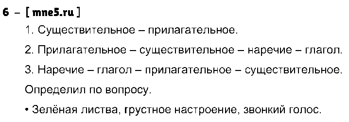 ГДЗ Русский язык 4 класс - 6