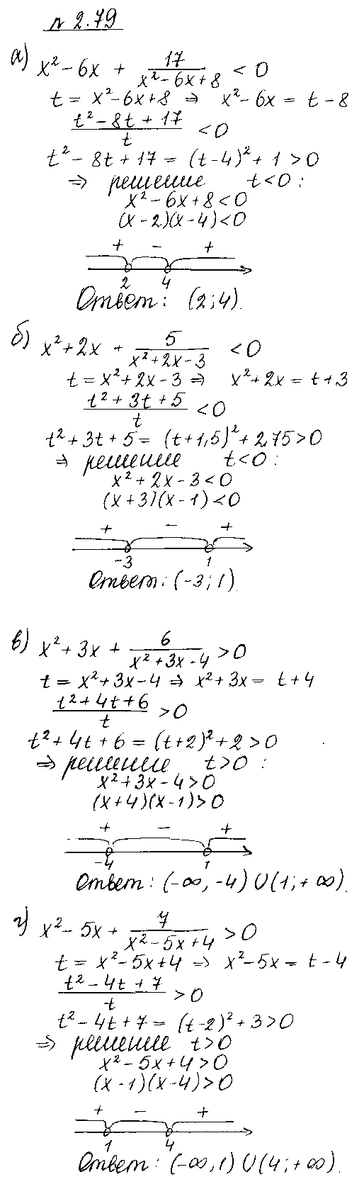 ГДЗ Алгебра 10 класс - 79