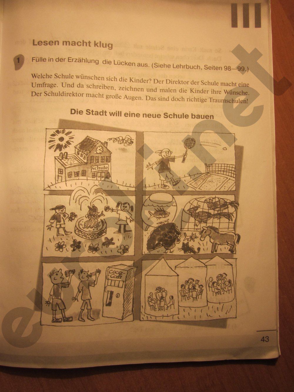 ГДЗ Немецкий язык 6 класс - стр. 43
