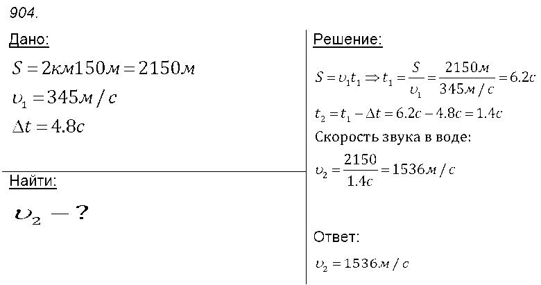 ГДЗ Физика 9 класс - 904