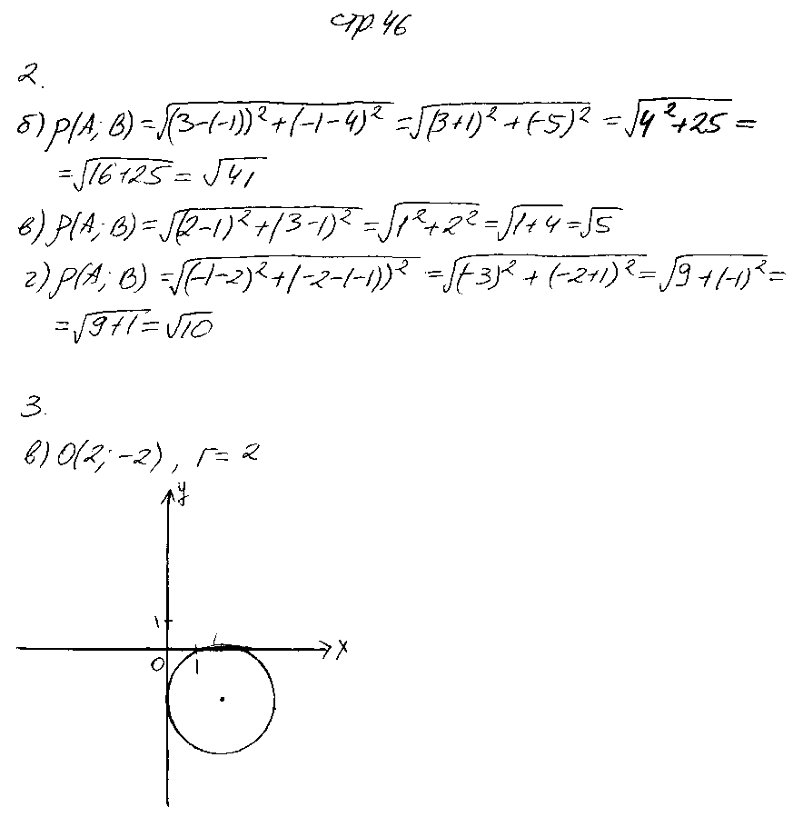 ГДЗ Алгебра 9 класс - стр. 46