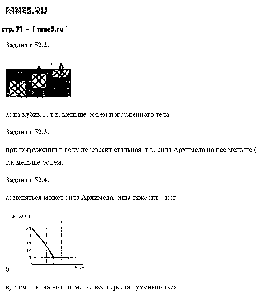 ГДЗ Физика 7 класс - стр. 71