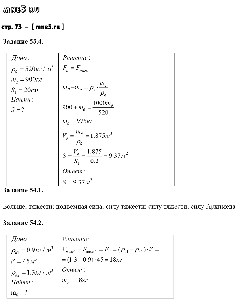 ГДЗ Физика 7 класс - стр. 73