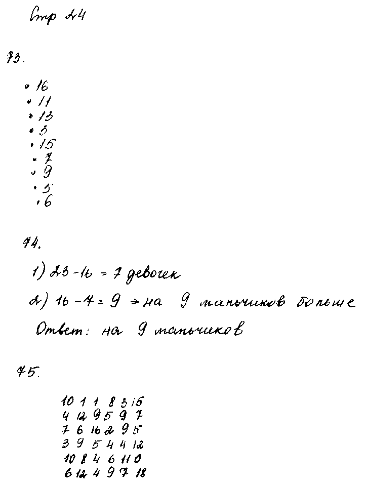 ГДЗ Математика 2 класс - стр. 24