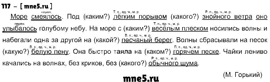 ГДЗ Русский язык 4 класс - 117