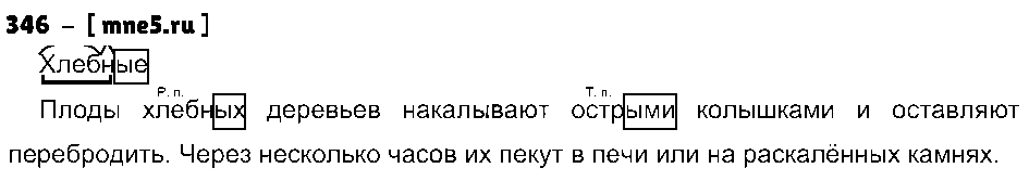 ГДЗ Русский язык 4 класс - 346