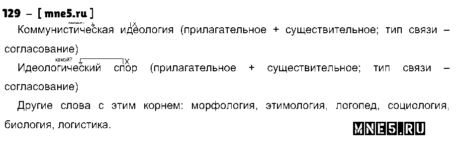 ГДЗ Русский язык 9 класс - 129