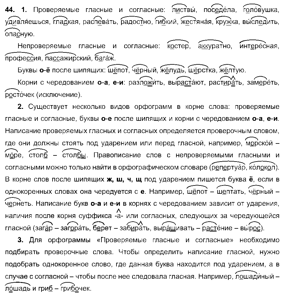 ГДЗ Русский язык 6 класс - 44