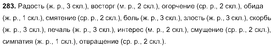 ГДЗ Русский язык 6 класс - 283