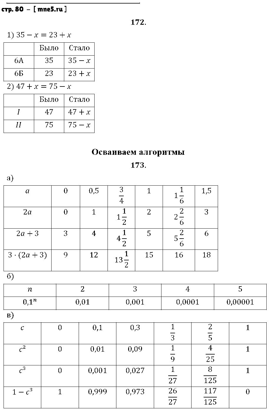 ГДЗ Математика 6 класс - стр. 80