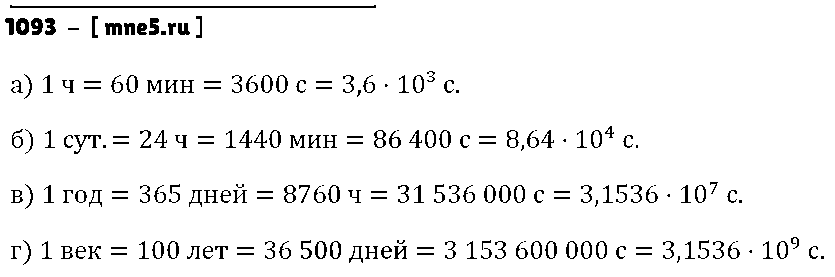 ГДЗ Алгебра 8 класс - 1093