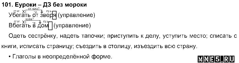 ГДЗ Русский язык 4 класс - 101