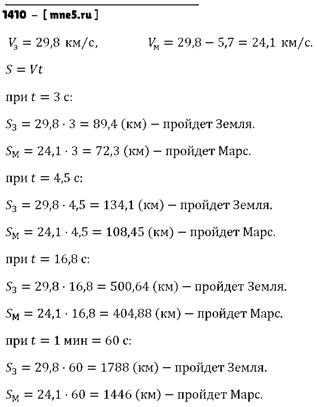 ГДЗ Математика 5 класс - 1410