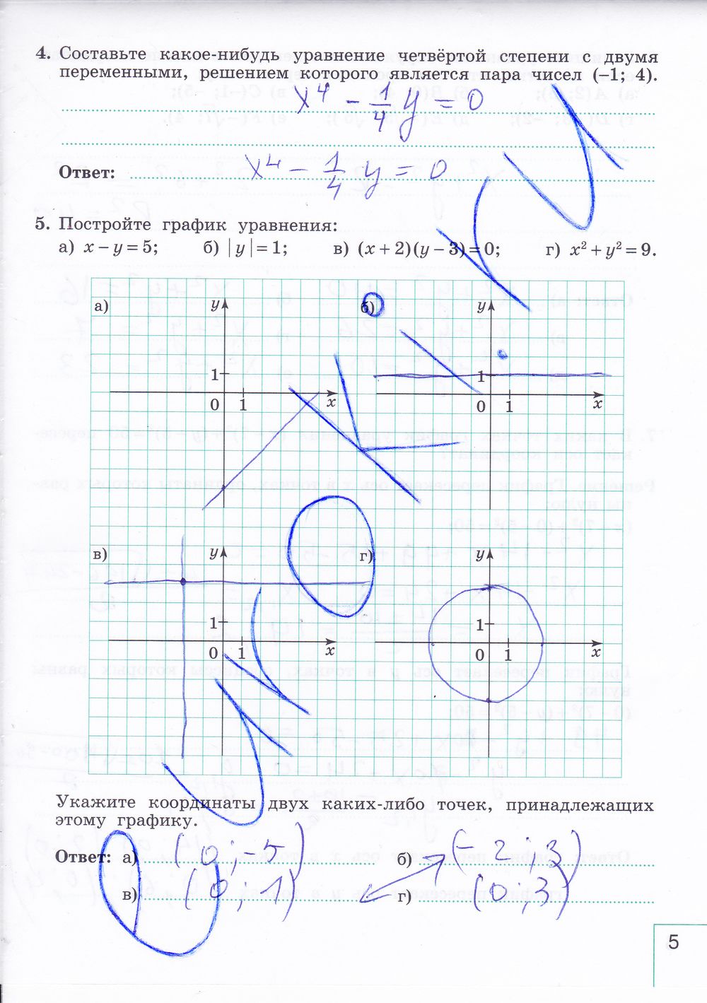 ГДЗ Алгебра 9 класс - стр. 5
