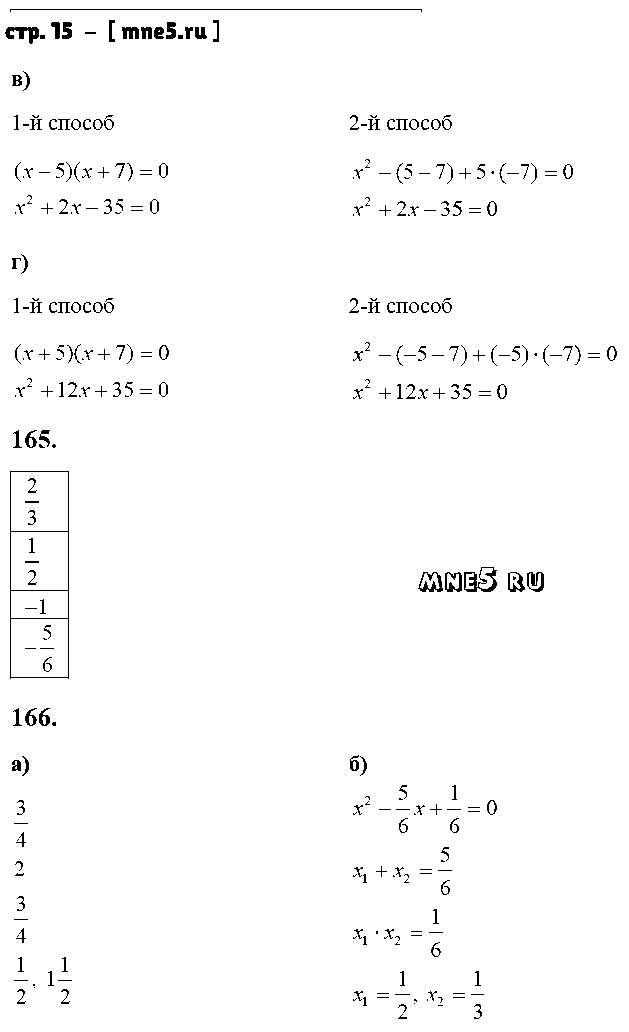 ГДЗ Алгебра 8 класс - стр. 15
