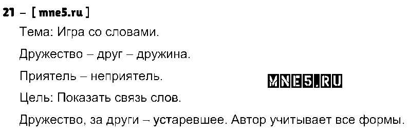 ГДЗ Русский язык 8 класс - 21