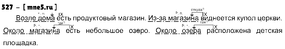 ГДЗ Русский язык 5 класс - 527