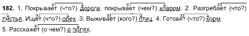 ГДЗ Русский язык 5 класс - 182
