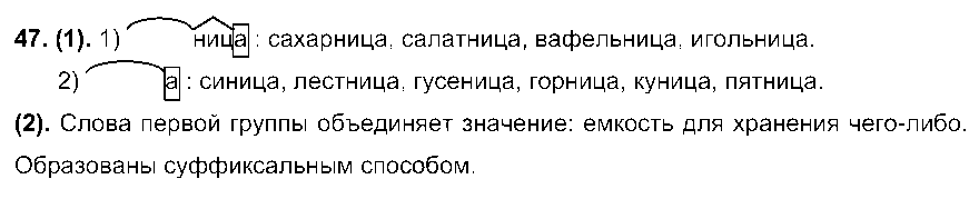 ГДЗ Русский язык 7 класс - 47